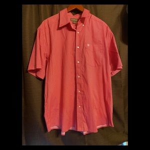 Mens Ariat Western Button Down Shirt